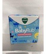 Vicks BabyRub  Soothing Rub for Baby 3 Months +, 1.76 oz (50g) - £3.52 GBP