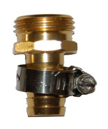 Rugg 7690274 0.75 in. Brass Threaded Male Hose Coupling - Pack of 30 - £79.85 GBP