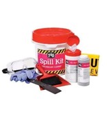 Pig KIT600 Mercury Spill Kit Neutralizer Googles Instructions Gloves New... - €118,94 EUR