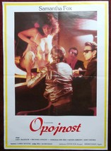 Poster Samantha Fox Luscious Movie 1982 Slobodian Champagne - $23.31