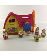 Fisher Price Little People Disney Princess Snow White Cottage Playset Dw... - £58.15 GBP
