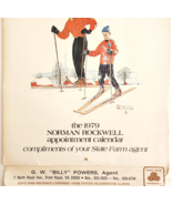 1979 Norman Rockwell Calendar Billy Powers State Farm Front Royal Virgin... - $549.97 MXN