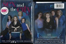 Sex And The City Season 2 Three Discs Dvd Kim Cattrall Hbo Video New Sealed - £6.28 GBP