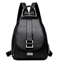 Designer Backpacks Women Leather Backpacks Female School Bag  for Teenager Girls - £38.01 GBP