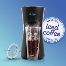 Mr. Coffee Iced Coffee Maker, Single Serve Machine with 22-Ounce Tumbler (NEW) - £17.15 GBP