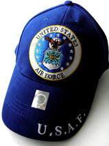 USAF AIR FORCE EMBROIDERED BASEBALL BALL CAP HAT - $11.95