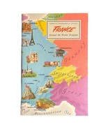 France Vintage 60s Travel Booklet American Geo Society Around World Program - £8.98 GBP