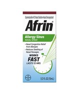 3 PACK Afrin Allergy Sinus Nasal Spray - Fast and Powerful Nasal Deconge... - $40.99 CAD