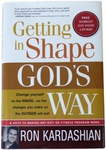 Ron Kardashian Getting In Shape Gods Way 2X Signed 1ST Edition w/ Dvd Fitness Hc - £19.90 GBP