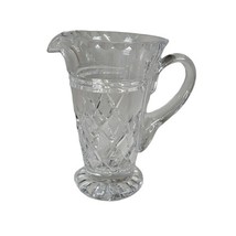 Vintage8&quot; Antique ABP American Brilliant Cut Clear Crystal Pitcher Jug C... - $90.47 CAD