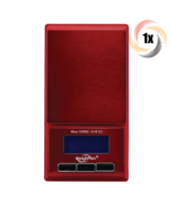1x Scale WeighMax The Bling Scale Red LCD Digital Pocket Scale | 1000G - €18,03 EUR