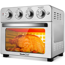 Geek Chef Air Fryer Toaster Oven, 6 Slice 24QT Convection Airfryer Count... - £153.47 GBP