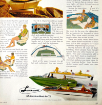 1972 Larson All American Boats Advertisement Boating Fishing Vintage DWW10F - $19.99
