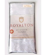 New Royalton Easy Care Cloth Napkins Set of 4 Light ICE Blue - €8,59 EUR