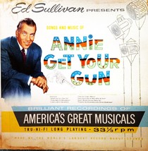 Ed Sullivan Presents Annie Get Your Gun LP Vintage  - £4.30 GBP