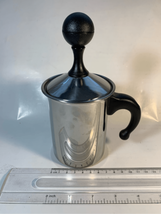 Cappuccino Milk Frother Creamer Frabosk Induction 18/10 Stainless Steel Italy - £25.00 GBP