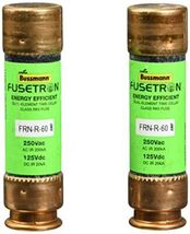 Bussmann BP/FRN-R-60 60 Amp Fusetron Dual Element Time-Delay Current Lim... - €29,32 EUR
