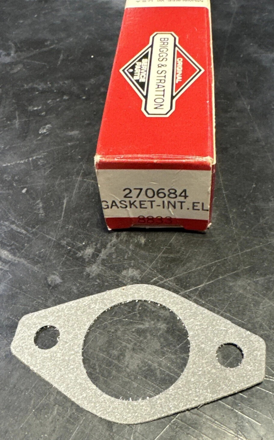 OEM Briggs &amp; Stratton Intake Mounting Gasket 270684 - OEM Packaging (BG) - $3.16