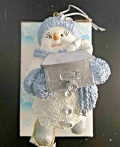 Encore Snow Buddies Buddy Blizzy w/ Boxcar Ornament 94277 Christmas NIB 1999 NOS - £6.53 GBP