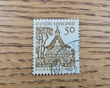 Germany Stamp Deutsche Bundespost Ellwangen Jagst 50pfg Used - $1.89