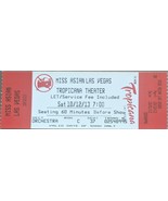 MIss Asian Las Vegas 10/12/13 Tropican Theater Las Vegas, NV Ticket Stub - €5,09 EUR