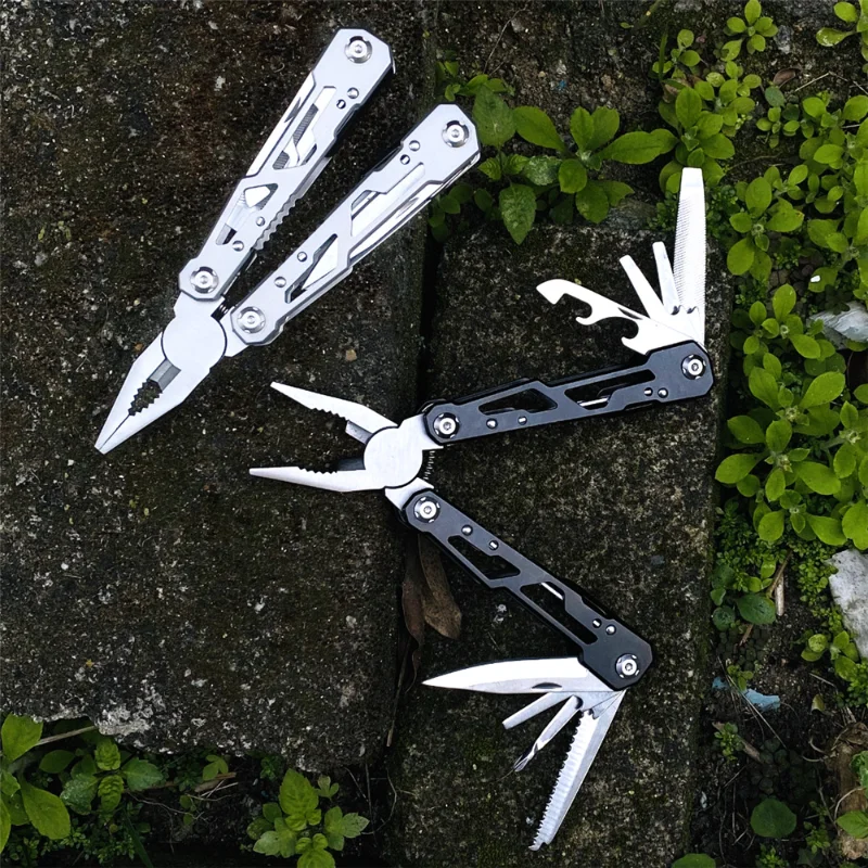 L edc wrench multi tool pocket outdoor camping multitools folding knife plier home hand thumb200