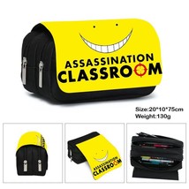 Anime Assassination Classroom Pencil Case Boys Girls Students Stationery Bag Gir - £12.05 GBP