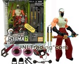 Year 2006 GI JOE Sigma 6 Series 8&quot; Figure - Ninja STORM SHADOW with Weap... - $99.99