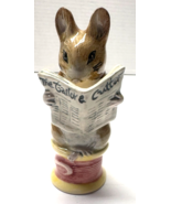 BEATRIX POTTER Royal Albert England &quot;TAILOR OF GLOUCESTER&quot; Porcelain Fig... - $361.64 MXN
