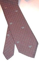 Ralph Lauren Tie Vintage Ducks Waterfowl Silk Necktie Red Gold Chaps USA 57&quot; - $23.22