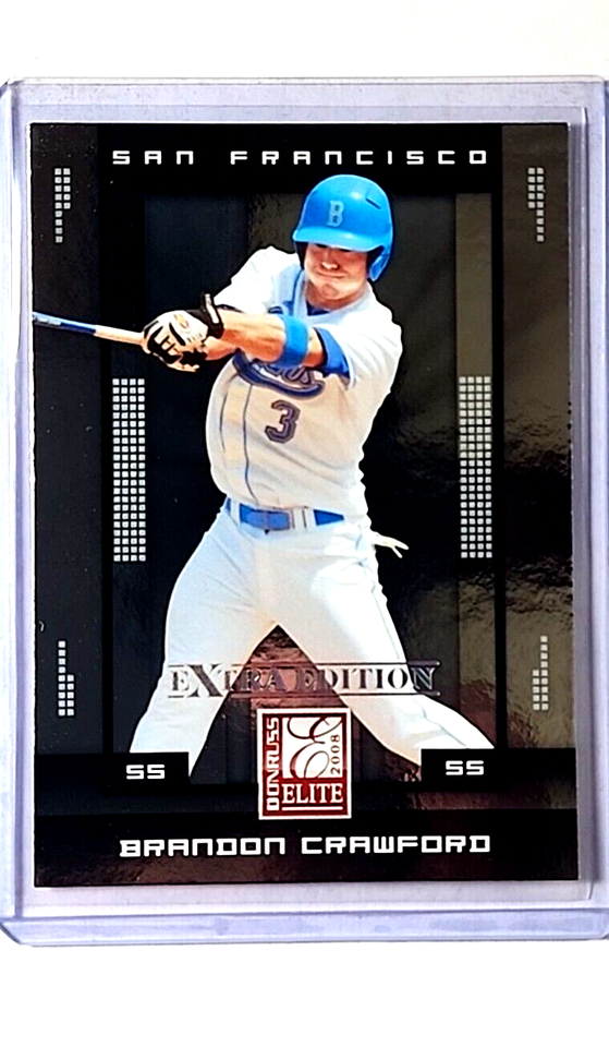 Primary image for 2008 Donruss Elite Extra Edition #11 Brandon Crawford RC PRC Rookie Card