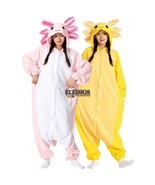 Adult Women Kigurumi Pajamas Animal Cosplay Cartoon Axolotl Halloween Co... - £22.42 GBP