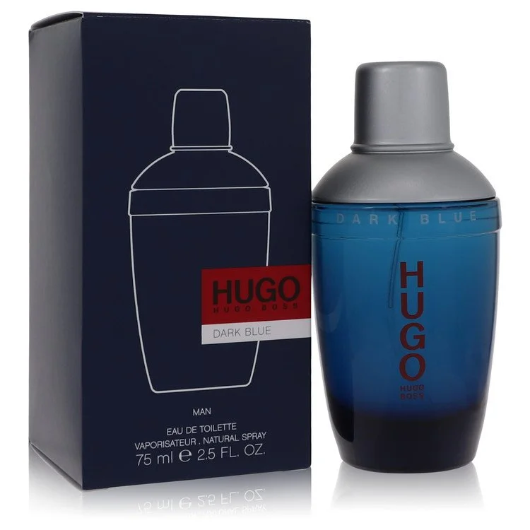 Dark Blue by Hugo Boss Eau De Toilette Spray 2.5 oz for Men - £20.34 GBP