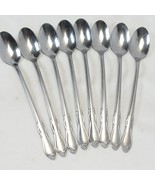 Oneida Homestead Iced Tea Spoons Simeon L George H Rogers 7 1/2&quot; Stnlss ... - $15.67