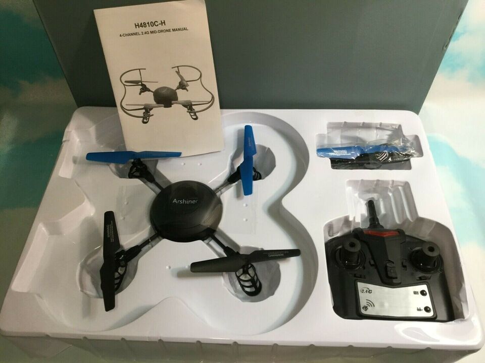 Arshiner H4810 Quadcopter Drone Altitude Hold Headless Mode Long Flight ... - $43.15