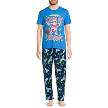 Christmas Vacation Men’s Graphic T-Shirt and Pants Sleepwear Set, 2-Piece - £23.59 GBP