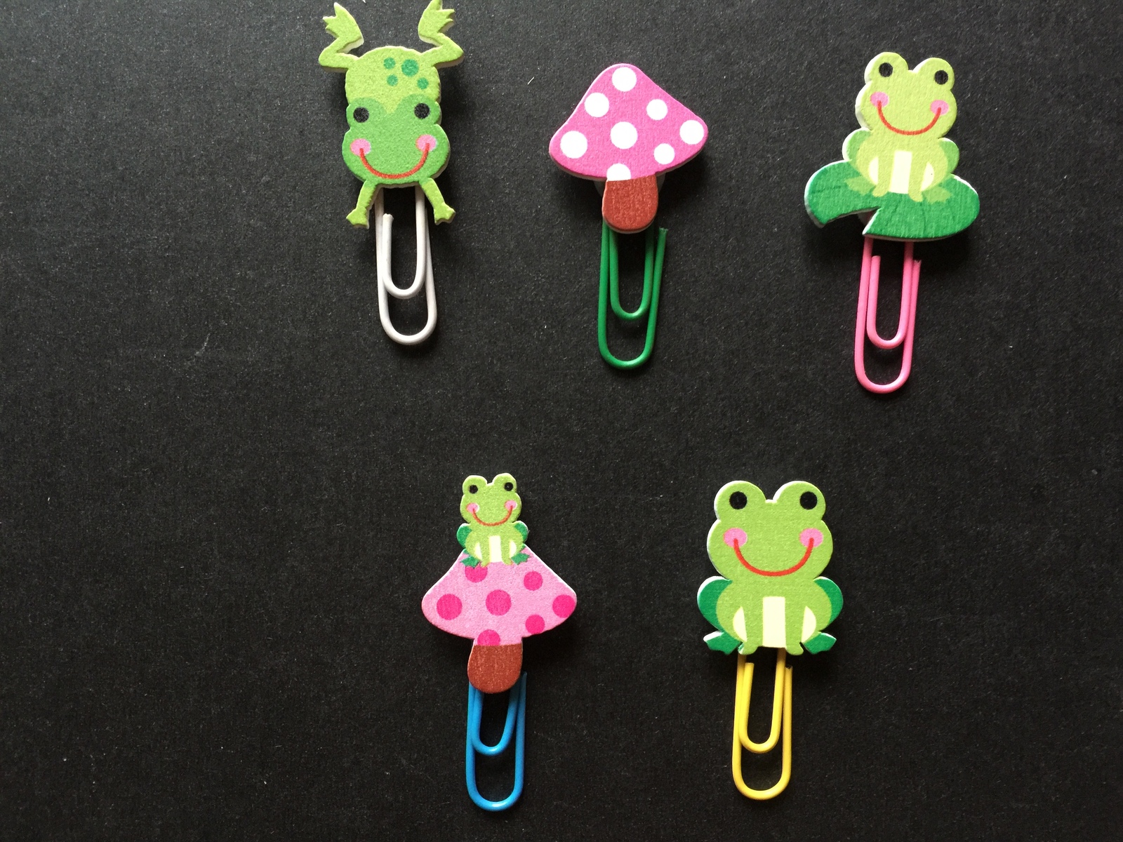 50pcs Paper Wooden Clips,office school clips,Children's Birthday Party Favors - £3.79 GBP