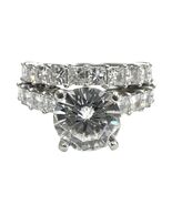 C&amp;c Women&#39;s Wedding set 14kt White Gold 485323 - $16,366.06 MXN