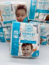 The Honest Company Gentle &amp; Absorbent Diapers giraffe zoo YOU CHOOSE SIZE - £4.74 GBP