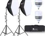 2X76X76Cm Hpusn Softbox Lighting Kit For Portrait And Product Photograph... - £111.80 GBP