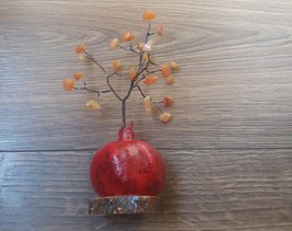 Sardonyx Fertility and good fortune pomegranate tree - £46.36 GBP