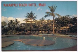 Postcard Kaanapali Beach Hotel Island Of Maui Hawaii - £3.04 GBP