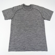 Lululemon Métal Vent Tech Hommes Taille M T Shirt Gris Bruyère Get Extér... - $23.69