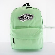 NWT Vans Realm Backpack School Bag Laptop Travel VN0A3UI64SG Sharp Green Multi - £28.08 GBP
