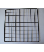 Set of 4 Black 14&quot;x 14&quot; Plastic Coated Wire Mini Grid Panels with 1.5&quot; S... - $170.72 MXN