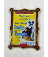 Disney 2001 DS Lady And The Tramp Poster 100 Years Of Dreams #80 Pin#8351 - $17.10