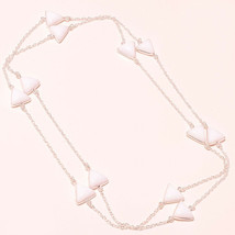 White Coral Handmade Christmas Gift Necklace Jewelry 36&quot; SA 3792 - £6.22 GBP