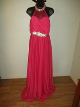 Prom Dress by My Michelle size 15 Color is Watermelon - $60.00