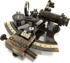 Solid Brass Marine Sextant Astrolabe Antique Reproduction Maritime Nauti... - £39.07 GBP