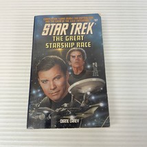 Star Trek The Great Starship Race Science Fiction Paperback Book Diane Carey - $13.99